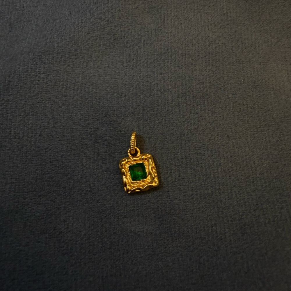 Sold! Golden Green zircon Pendant